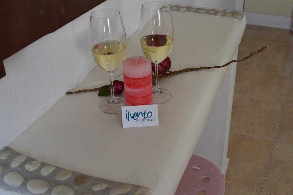 Il Vento Mykonos Lägenhet Glastros  Rum bild